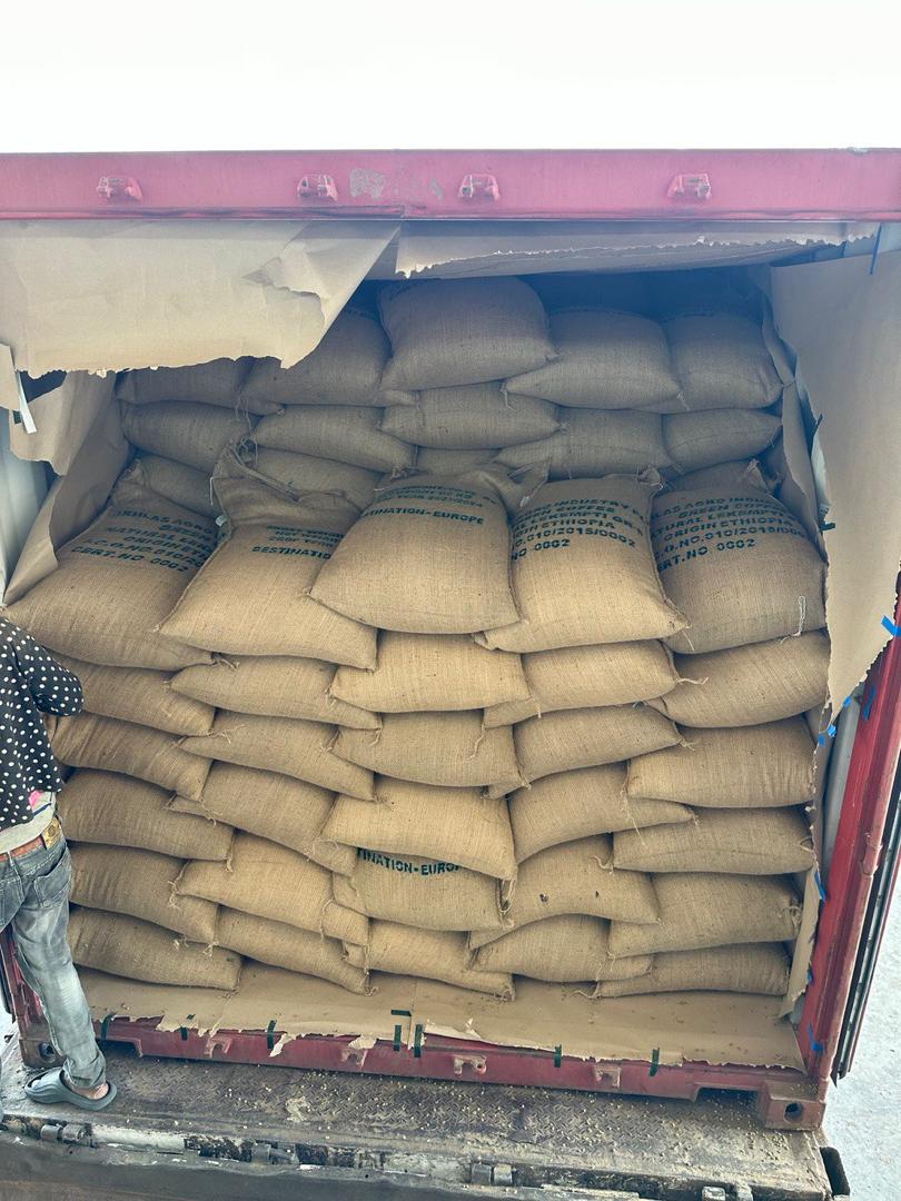 Loading Coffee Shipment
